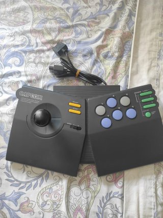 Joystick Arcade Capcom Power Stick Fighter SNES