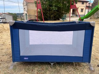 Cuna de viaje Chicco azul