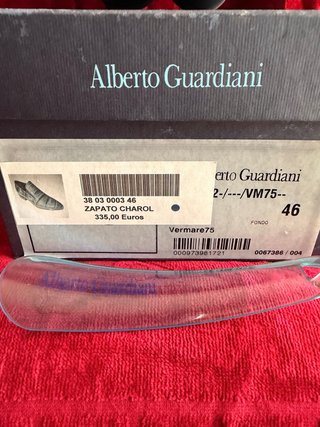 Alberto Guardiani Zapatos Charol Talla 46