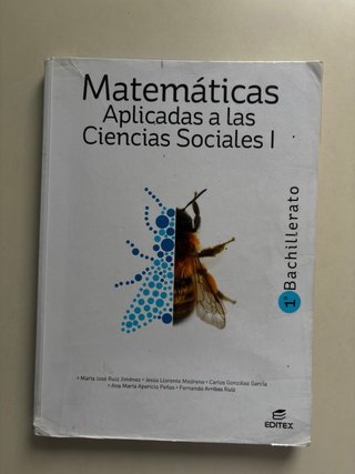 Matemáticas aplicadas a las Ciencias Sociales I...