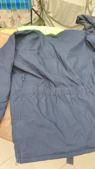 Chaquetón de trabajo azul hombre