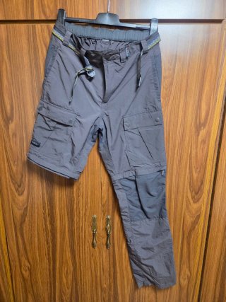 Pantalón Forclaz desmontable trekking 2 en 1