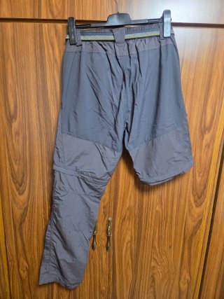 Pantalón Forclaz desmontable trekking 2 en 1