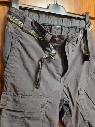 Pantalón Forclaz desmontable trekking 2 en 1