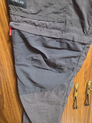 Pantalón Forclaz desmontable trekking 2 en 1