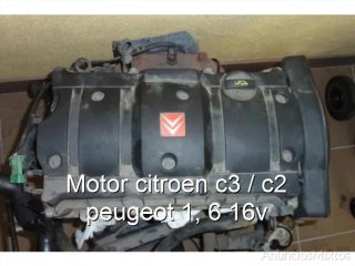 Motor citroen c3 / c2 peugeot 1, 6 16v