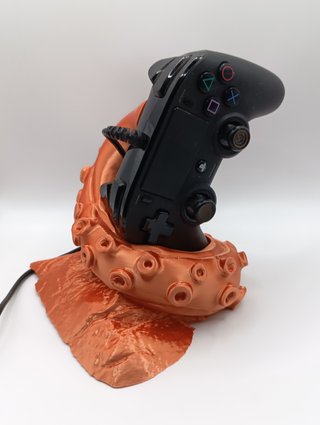 Kraken Supporto Gamepad Controller PS5 3D Print