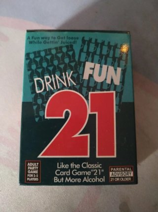Juego de cartas Drink Fun 21
