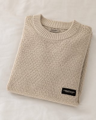 Jersey JJ Rebel Textura Beige Talla M
