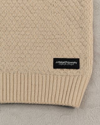 Jersey JJ Rebel Textura Beige Talla M