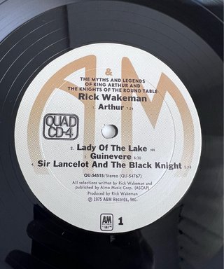Rick Wakeman - Myths & Legends LP USA