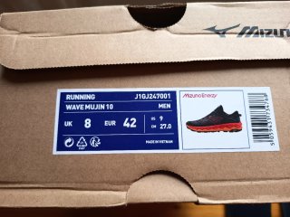 Zapatillas Mizuno Mujin 10 Talla 42
