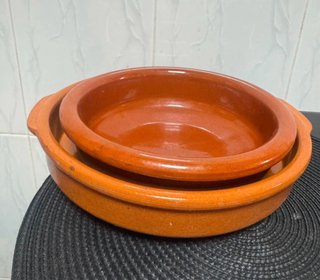 Fuentes de barro para horno