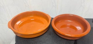 Fuentes de barro para horno