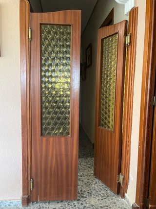 Puertas de salón con cristal