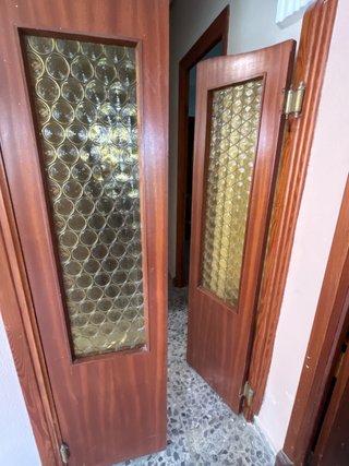 Puertas de salón con cristal