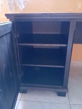 Scrivania in legno massello di mogano
