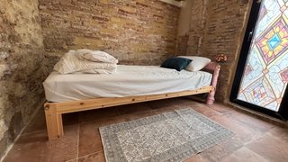 Estructura Cama Ikea Pino + Colchón 90x200