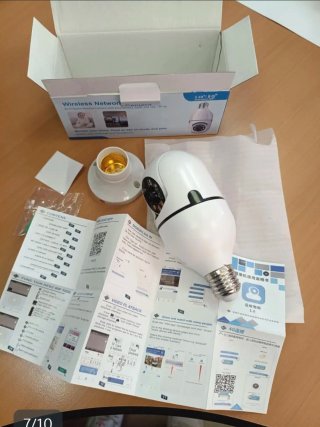 Cámara Seguridad YIIOT Bombilla Wifi