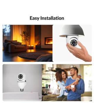 Cámara Seguridad YIIOT Bombilla Wifi