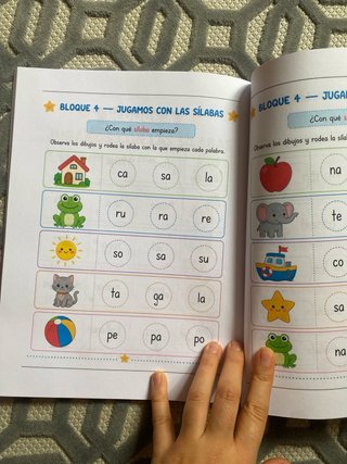 Cuaderno lectoescritura 5-6 años
