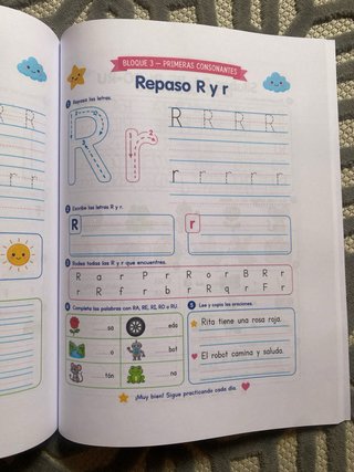 Cuaderno lectoescritura 5-6 años