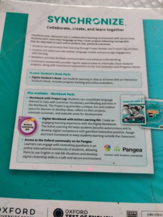 Libro de inglés 1° ESO students book pack