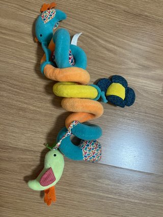 Espiral para coche/cuna con animales