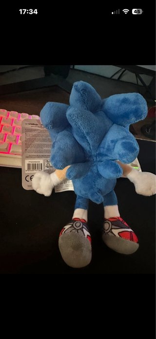 Peluche Sonic Prime SEGA Netflix