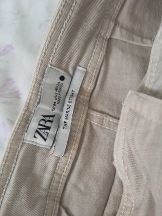 Pantalones vaqueros combinados Talla S