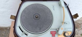 Giradischi portatile vintage TEDPAZ
