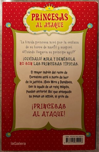 Princesas al ataque. Primer, segundo y cuarto tomo