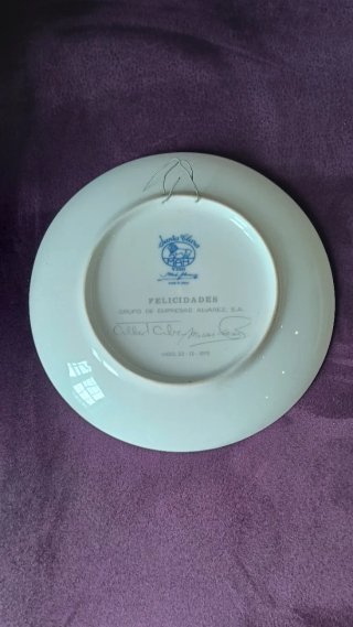 3 Platos Cerámica Santa Clara 1970, 71, 75