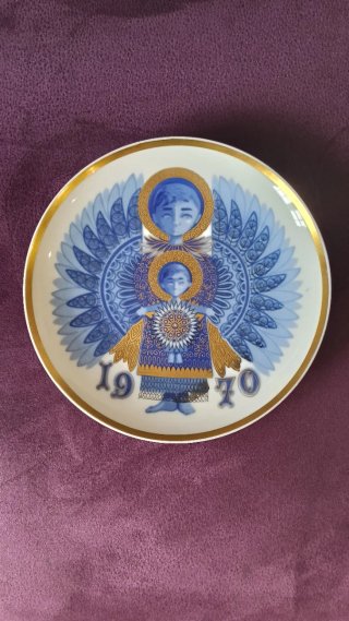 3 Platos Cerámica Santa Clara 1970, 71, 75