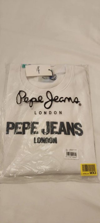 Sudadera Pepe Jeans Blanca