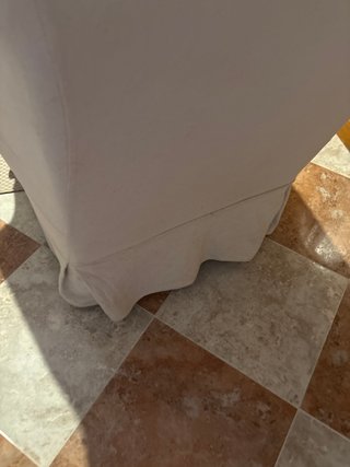 Butaca de tela beige