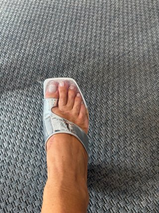 Zapatos plateados talla 39. SIN ESTRENAR