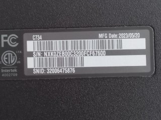 Acer Chromebook 511 C734 Negro 2023
