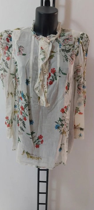 Camicia high fantasia floreale taglia unica