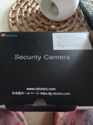 Cámara vigilancia Ctronics CTIPC-850C
