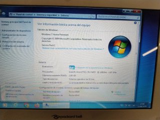 Packard Bell PAV80 Portátil Plata/Blanco