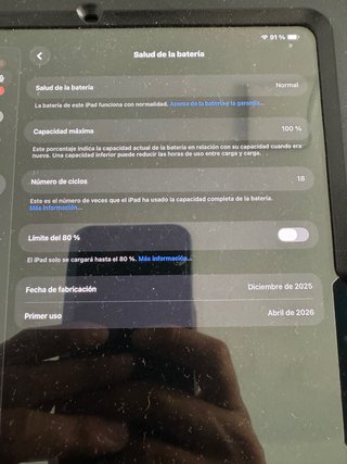 Ipad pro 11 M5 256 GB