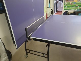 Mesa de ping pong plegable
