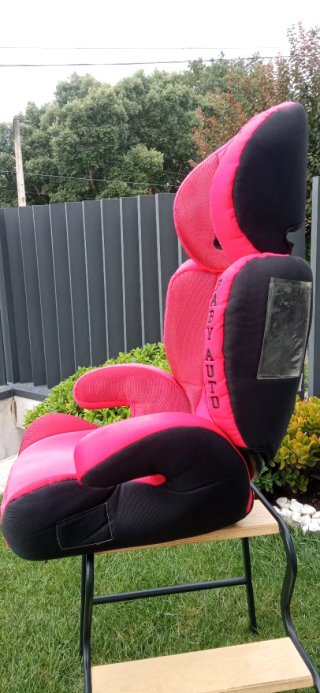 Silla coche bebé BABY AUTO roja de 15 a 36 Kg