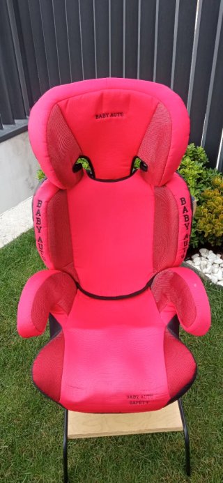 Silla coche bebé BABY AUTO roja de 15 a 36 Kg