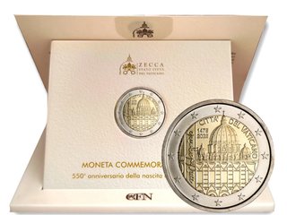 Moneda Vaticano 2025 Conmemorativa