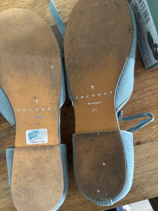 Zapatos Coconut ballet azul talla 35