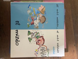 6 libros infantiles.