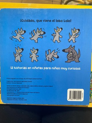 6 libros infantiles.