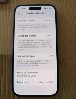 iPhone 16 128 GB Azul